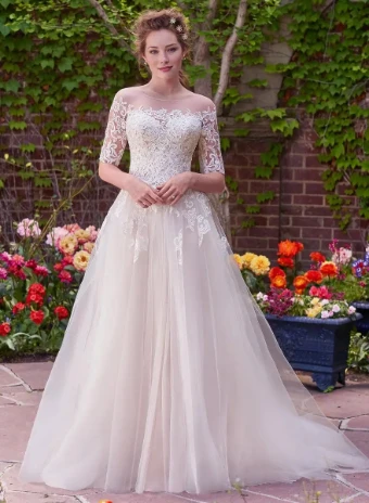 Maggie Sottero 7RW344 #0 Ivory/Nude thumbnail