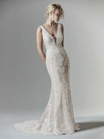 Maggie Sottero Agata Louise #0 Ivory/Nude thumbnail