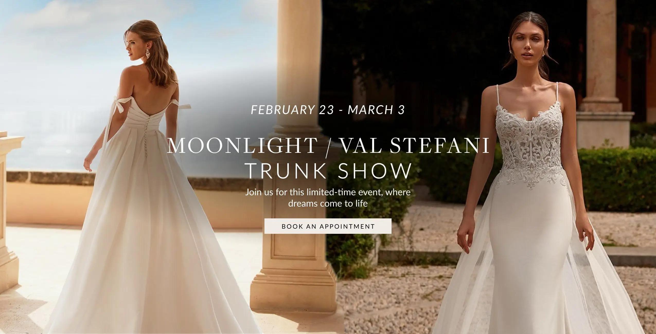 Moonlight Val Stefani Trunk Show desktop banner