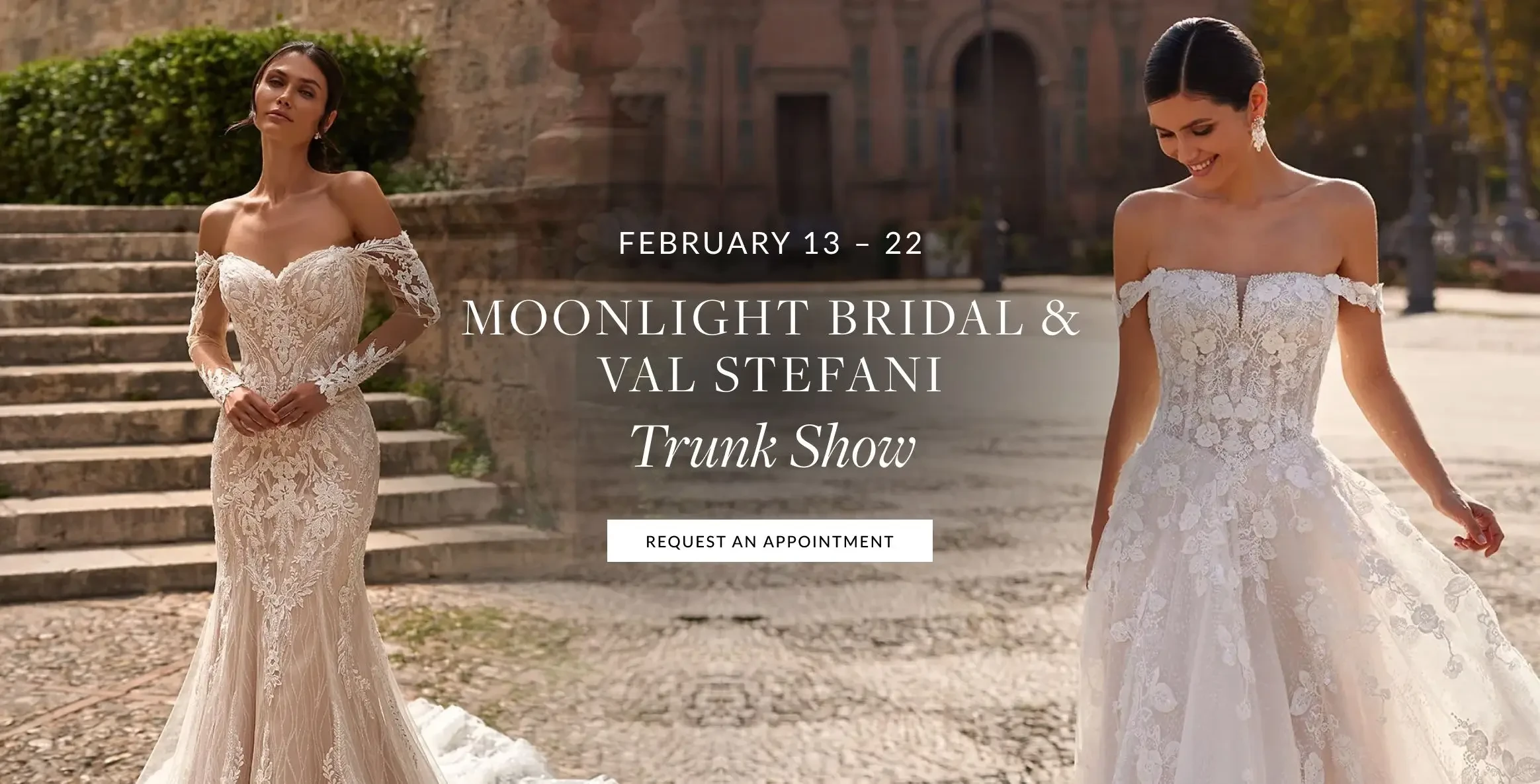 Moonlight Bridal & Val Stefani Desktop Banner
