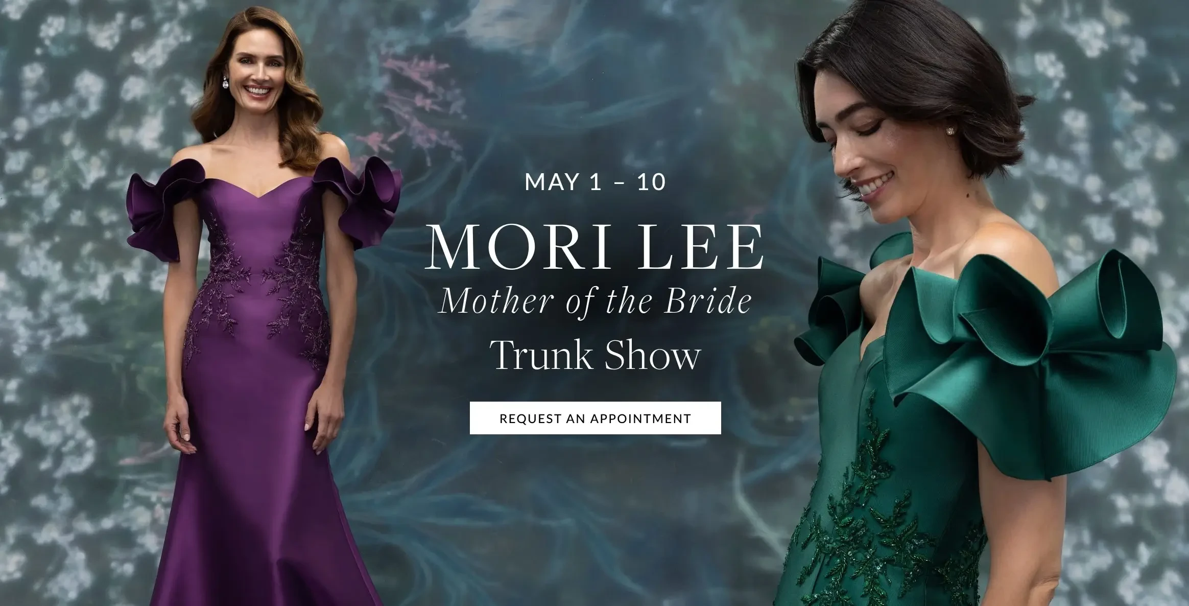 Morilee Trunk Show Desktop Banner